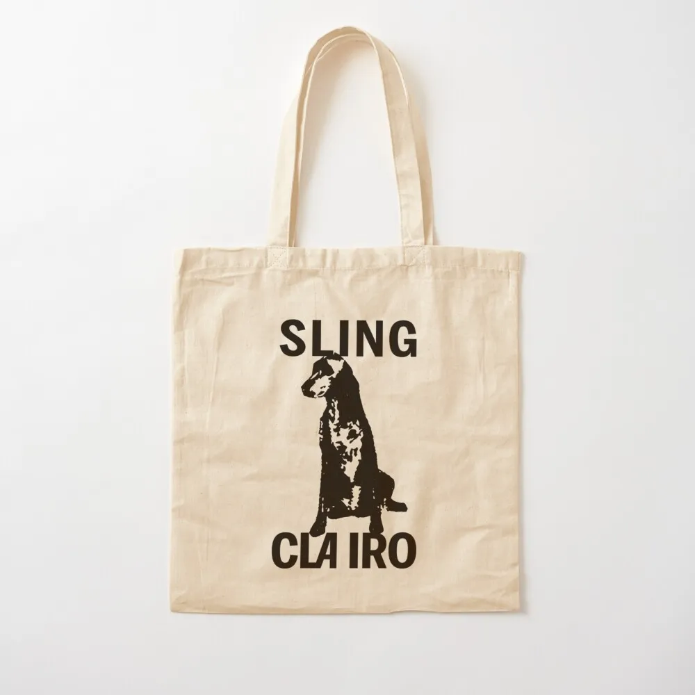 Фото Сумка-тоут для собак Sling Clairo, персонализированная сумка-тоут, складная многоразовая сумка, холщовая сумка-тоут №2