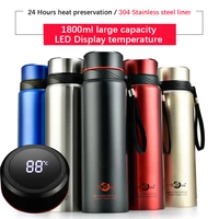 large capacity 304 stainless steel tumbler vacuum 1 8lwater bottle thermal coffee free shipping items thermos terms for water