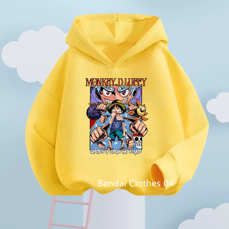 New Kids Sweatshirts Hot One Piece Jersey Boys Chopper Hoodie Girls Fall Winter Warm Sweater Children's Sportswear Ages 3-14