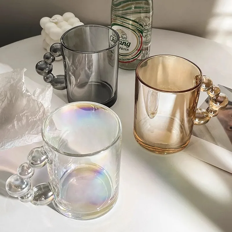 Кофейная Кружка В Европейском Стиле С Роскошной Ручкой Стеклянная Чашка Для Чая