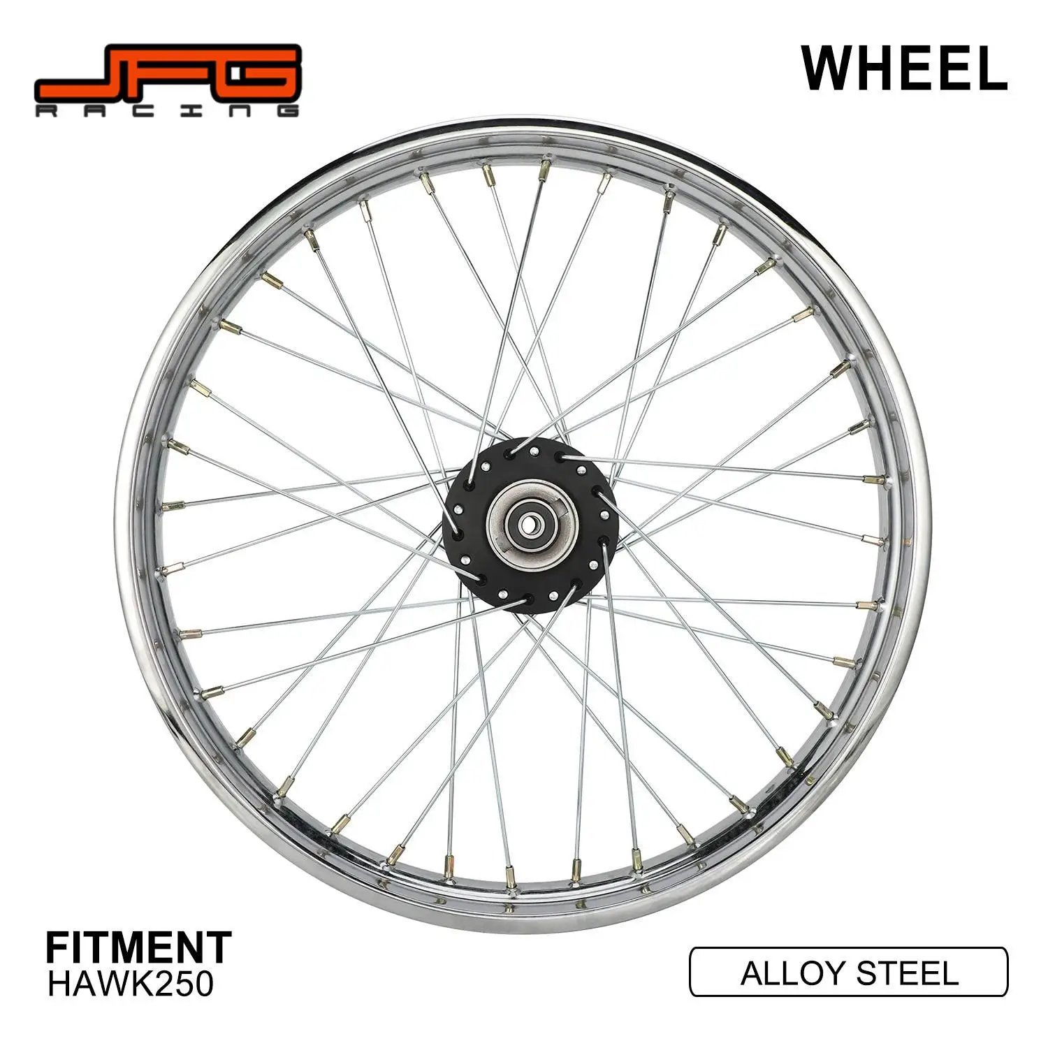 For Hawk 250 Hawk250 Motorcycles Accessories Front Wheel Rim Hub Wheels Hubs Moto Upgrade Parts Off-Road Dirt Pit Bike