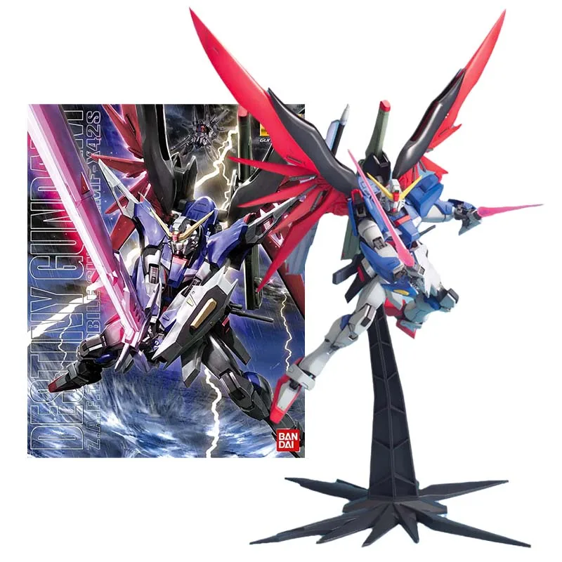 Фигурка Bandai Gundam, модель в комплекте, Аниме фигурки MG 1/100 ZGMF-X42S Destiny Mobile Suit Gunpla, экшн-фигурки, игрушки для мальчиков, подарки