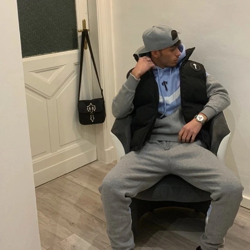 

Streetwear Tops Waistcoat London Men's Down Jackets Fashion Zip Sleeveless Vests Mens Outdoor Thermal Winter Clothing