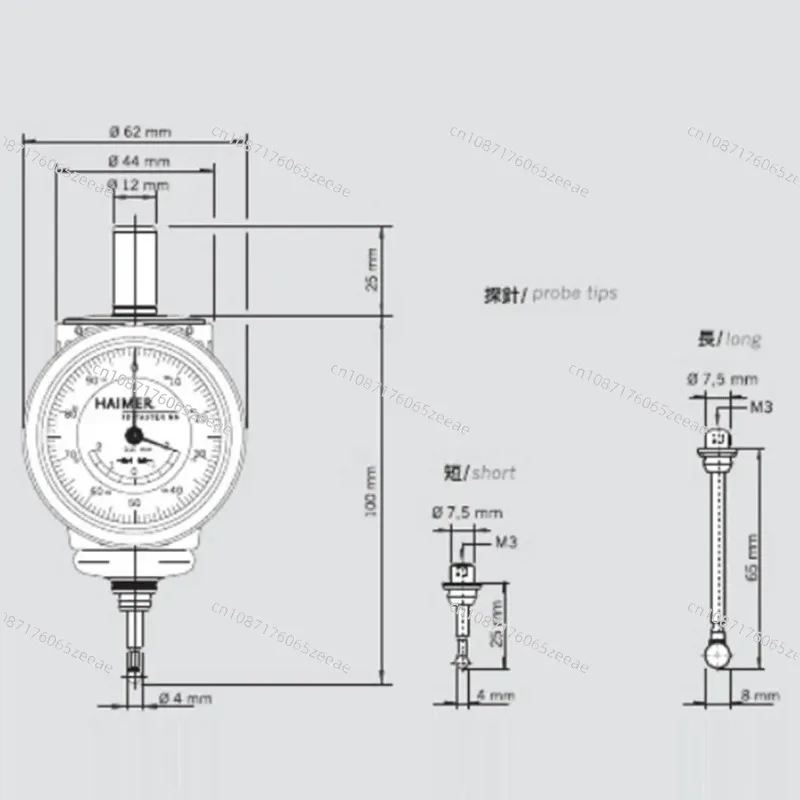 Оригинальный 3D-TASTER Edge Finder 80.360.00NG Центрирующий 3D измерительный стол