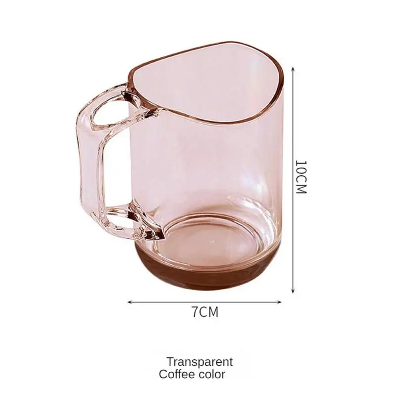 

Couple Gargle Cup Washing Cup Plastic Creative Brushing Cup Transparent Water Cup Bathroom Supplies Mouthwash Cup Simple