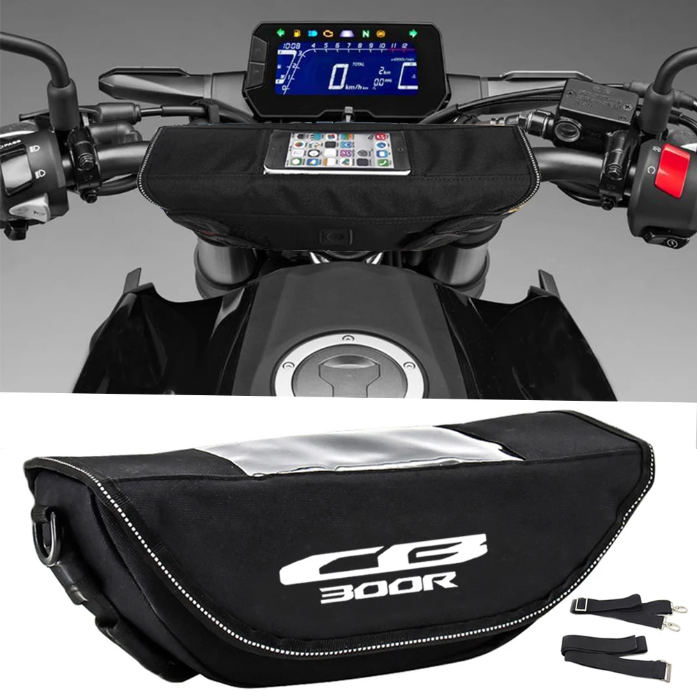 

For HONDA CB300R cb300r CB 300R Motorcycle accessory Waterproof And Dustproof Handlebar Storage Bag navigation bag