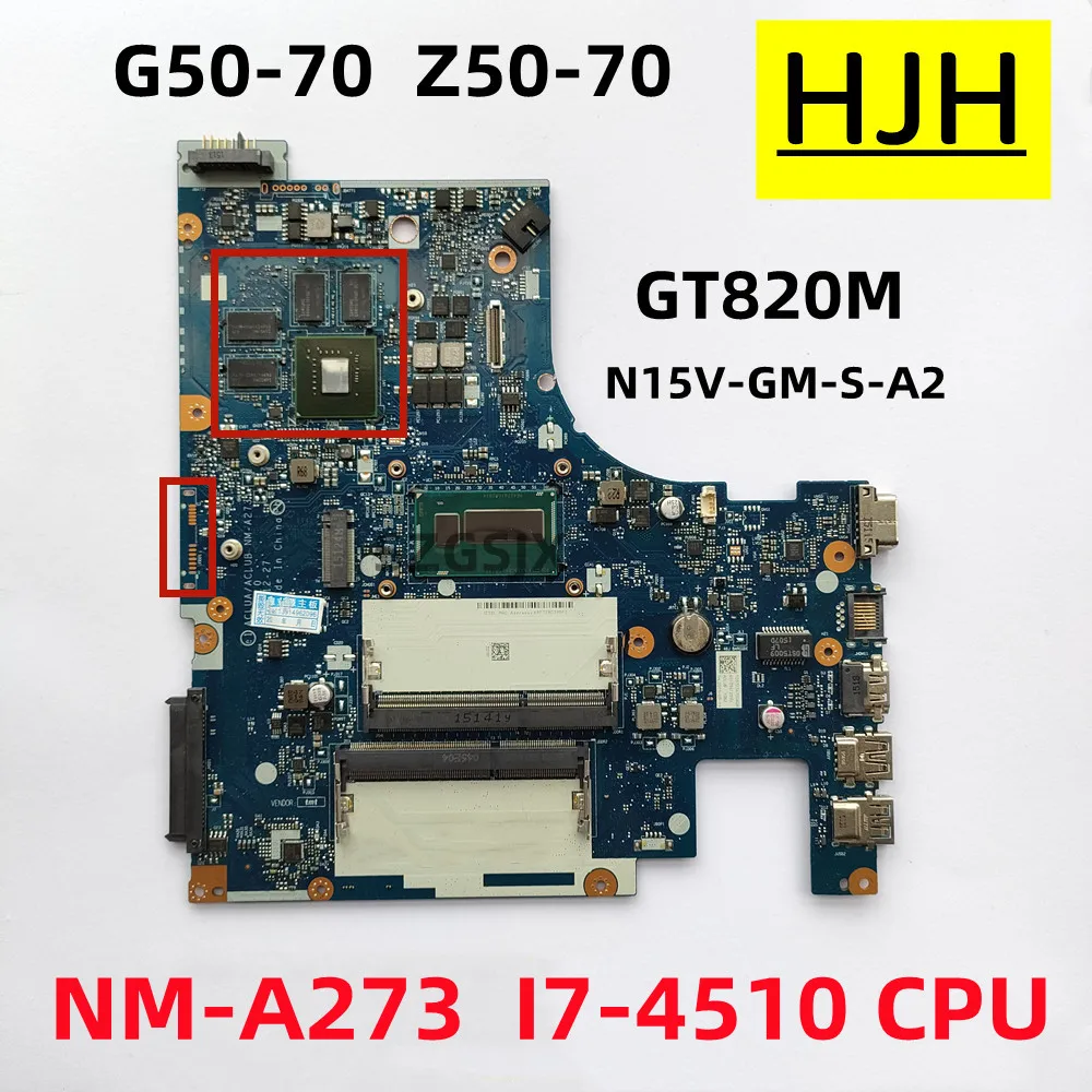 Для Lenovo G50-70M Материнская плата ноутбука ACLUA/сообщите мне в наличии Z50-70 W/NM-A273 test 100% |