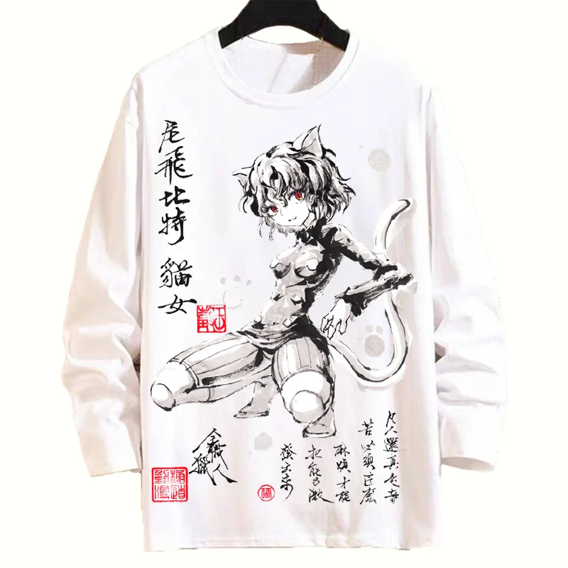 

Anime T Shirt Hunter X Hunter Men Women T-Shirt Long Sleeve Top Tee Harajuku Streetwear Anime Clothes