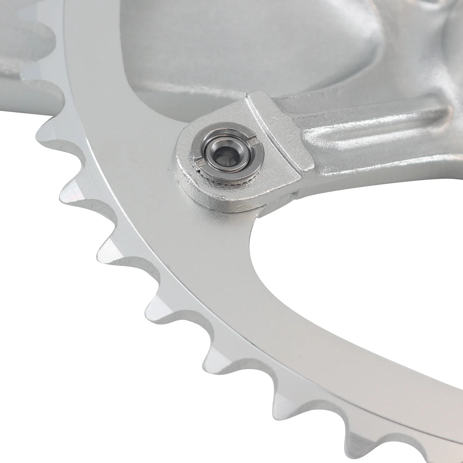 Велосипедный кривошипный набор одинарный зубчатый диск 44T 130BCD 170 мм подходит для