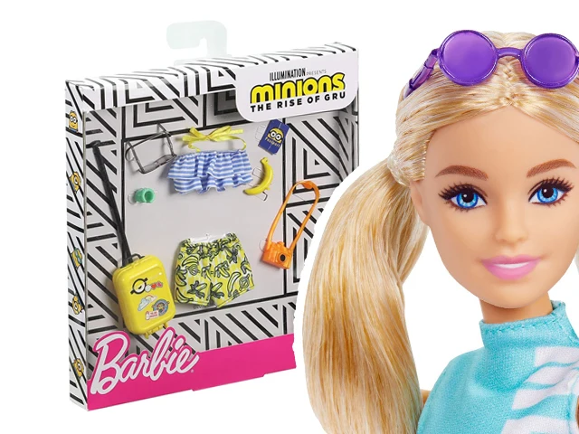 barbie minions fashion