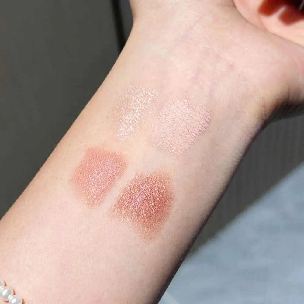 Блестящие тени для век 4 в 1 набор карандашей телесного цвета водостойкие