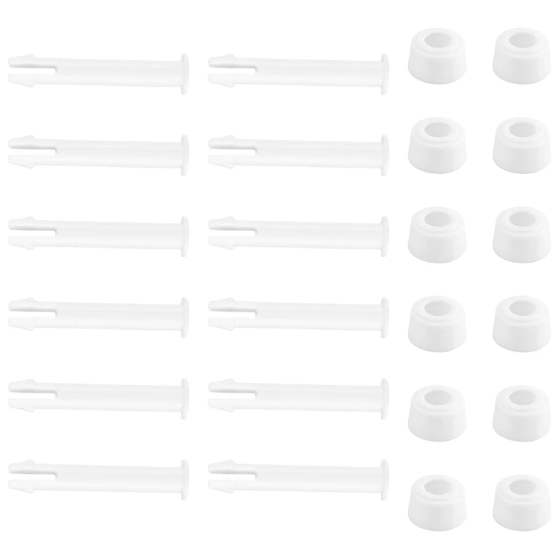 Ходовой товар 12 шт. пластиковых соединительных штифтов для бассейна и резиновых
