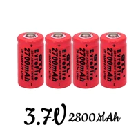 2700mah oplaadbare 3 7v li ion 16340 batterijen cr123a batterij led zaklamp travel wall charger voor 16340 cr123a batterij