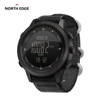north edge men sports watch military army digital watches 50m waterproof altimeter barometer compass world time smartwatch men