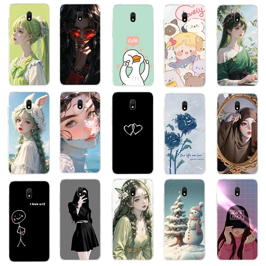 1 для redmi 8/8a/8a pro/mi 10 lite/mi 10T/10t pro Чехол TPU Мягкий силиконовый защитный чехол