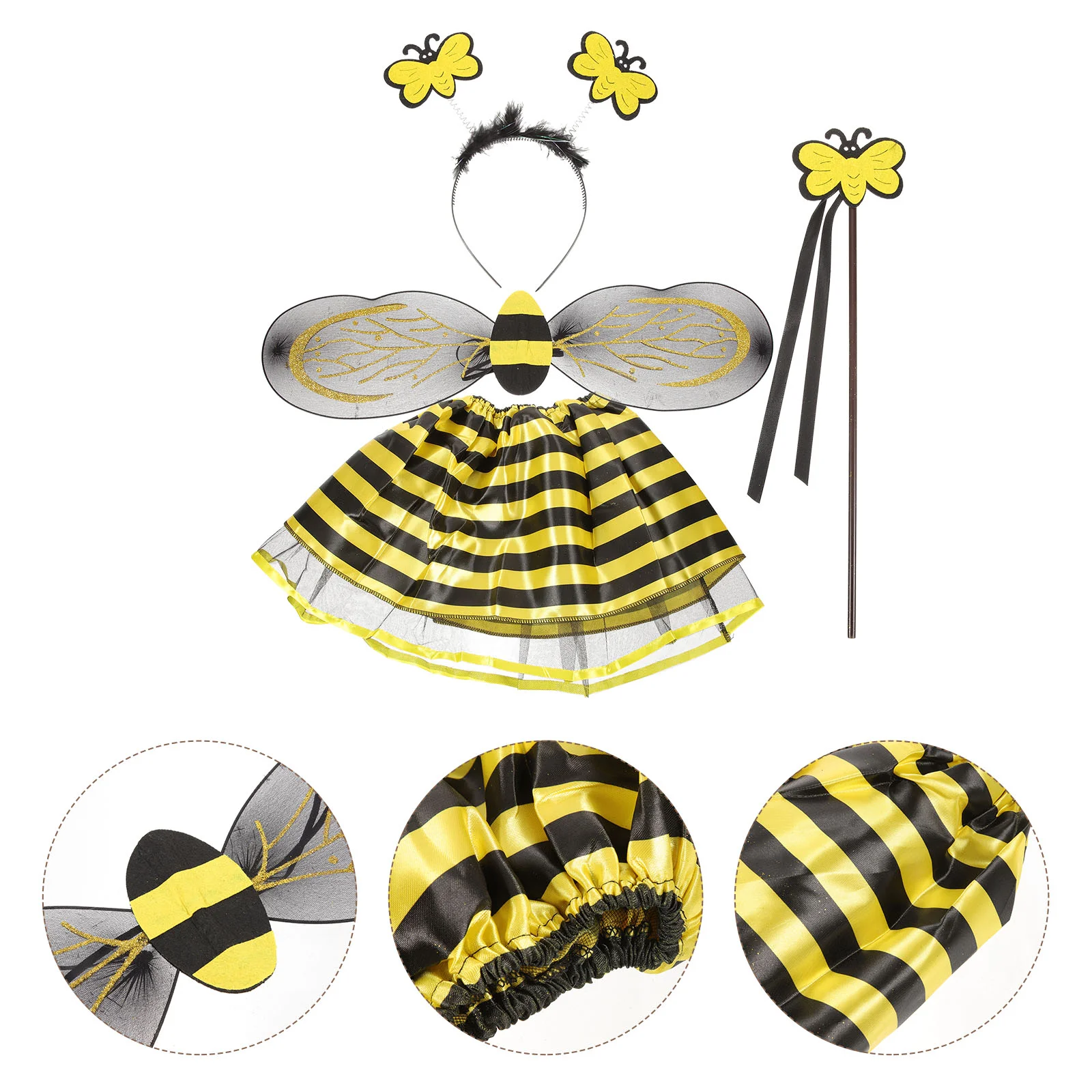 

Bee Headband Animal Cosplay Set Lovely Costume Kids Cosplay Clothing