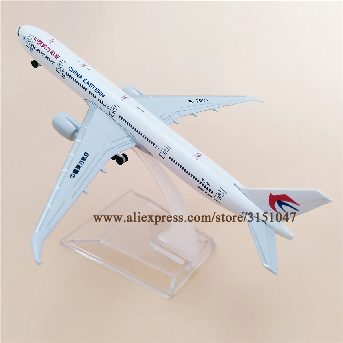 

Модель самолета CHINA East Airlines B777, 15 см, модель самолета Боинг 777, модель самолета из металлического сплава с литыми колесами
