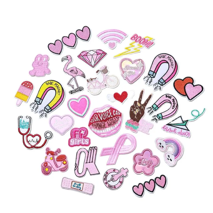 Bike Stickers Clothing Badge Diy Jackets Applique