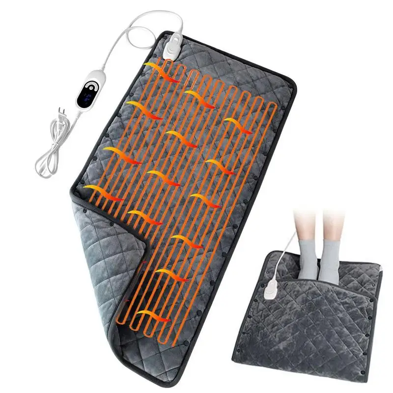 

Electric Heated Blanket Double Body Warmer Portable Wearable Heated Blanket Thermostat Heating Blanket for Home Office