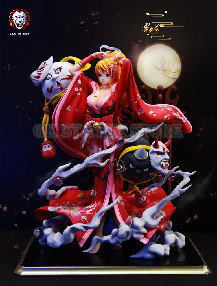 

NAMI Kabuki LEO OF SKY Studio GK Original Product statue Anime model Toy Gift for kid