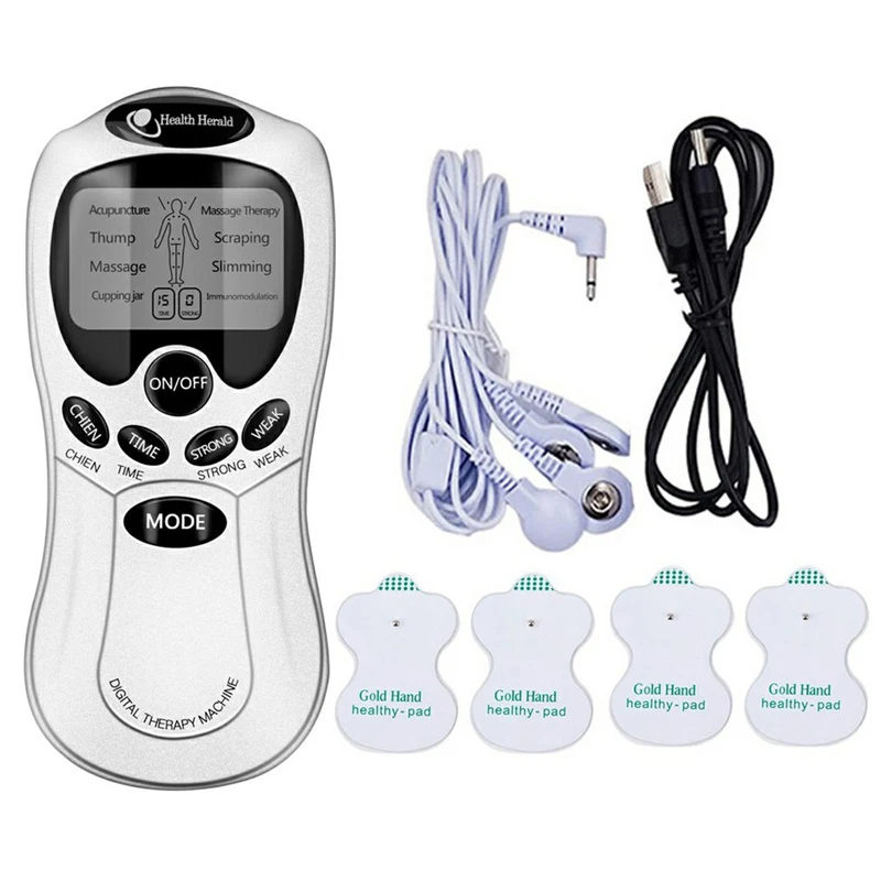 

Meridian Physiotherapy Low Frequency Pulse Home Massage Instrument Electrode Massage Device Therapy Machine