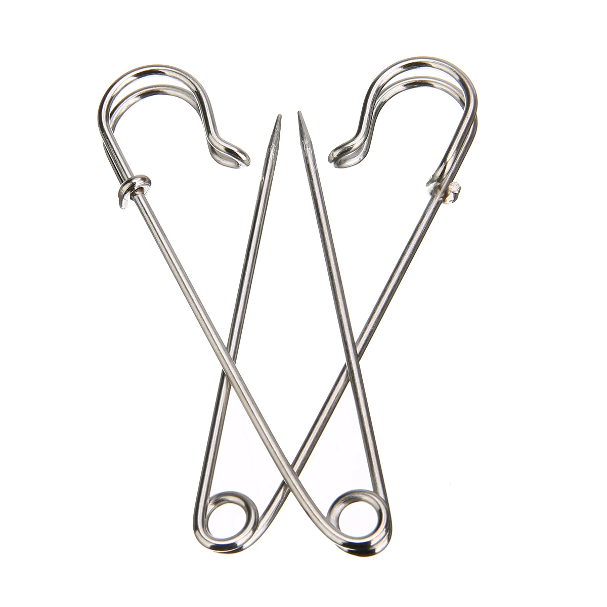 

12pcs Large Heavy Duty Stainless Steel Big Jumbo Safety Pin Blanket Crafting for Making Wedding Bouquet Brooch DIY Decoration