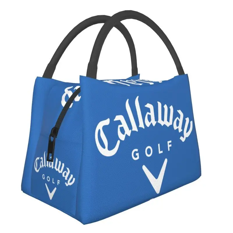 Golf Logo Insulated Lunch Bags for Women Portable Cooler Thermal Food Lunch Box Outdoor Camping Travel