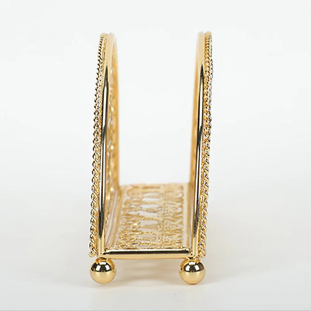 

Vertical Napkin Holder Bar Holders Kitchen Dispenser Table Cocktail Napkins Tables Hollow Out Utensil Counter