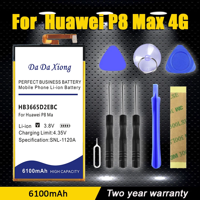 

High Quality 3.8V 4230mAh HB3665D2EBC For Huawei MediaPad T2 7.0 Pro PLE-701L PLE-703L Battery + Tool