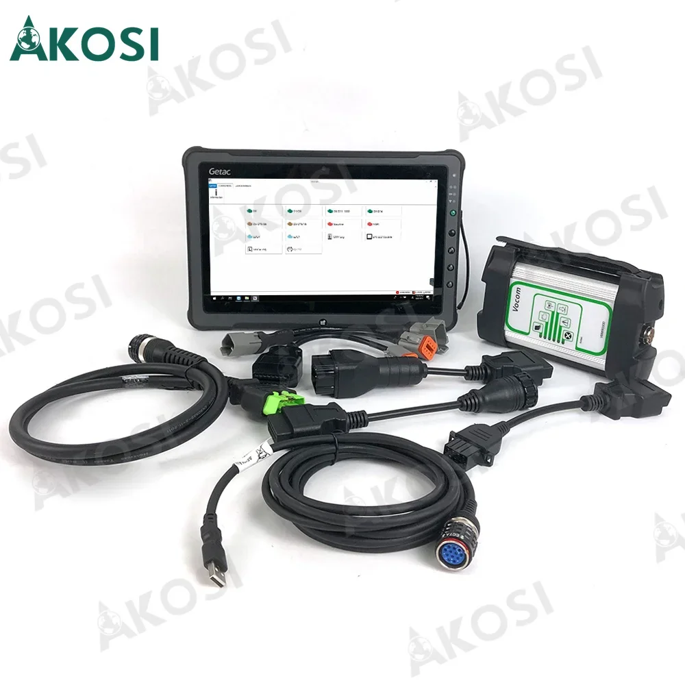 Готовый к использованию Getac F110 планшет для Volvo penta диагностический инструмент +