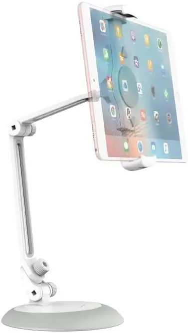 

Base Mesa Celular Tablet iPad Iphone Ajustável 4 a 13 polegadas