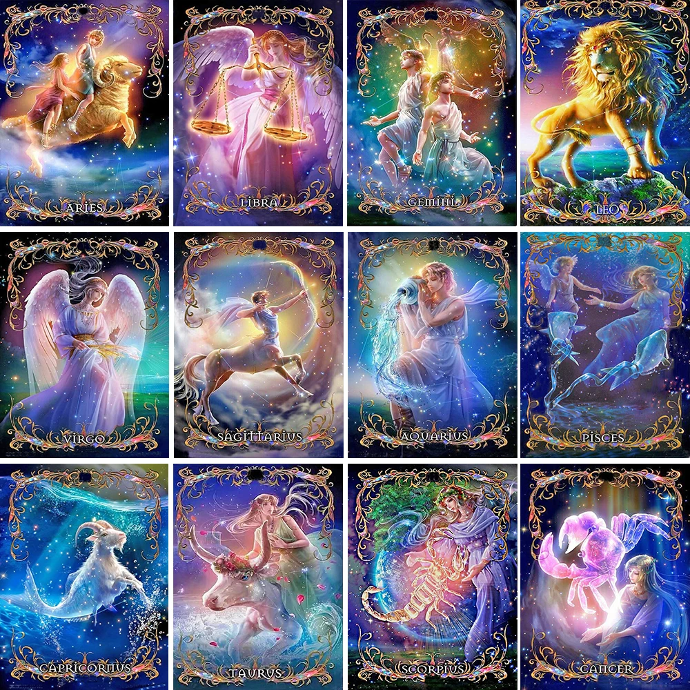 

NEW Full Round Drill 5D DIY Diamond Painting "Constellation landscape" 3D Mosaic Diamond Embroidery Cross Stitch Home Decor Gift