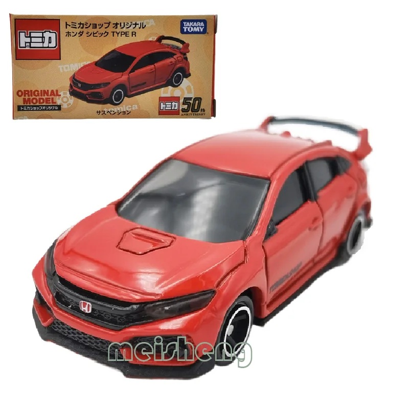 

TAKARA TOMY TOMICA Scale 1/64 50th Honda Civic Type R Alloy Diecast Metal Car Model Vehicle Toys Gifts Collections