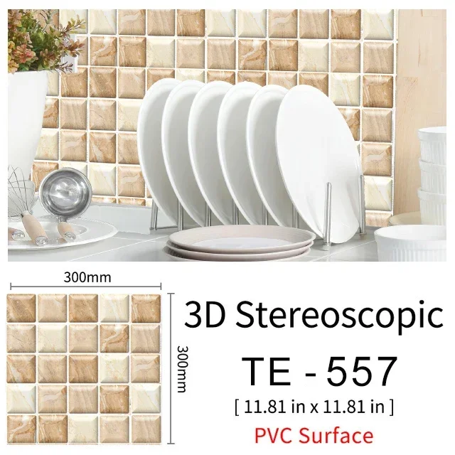 

Водостойкие наклейки на стену, имитация кирпича, ПВХ