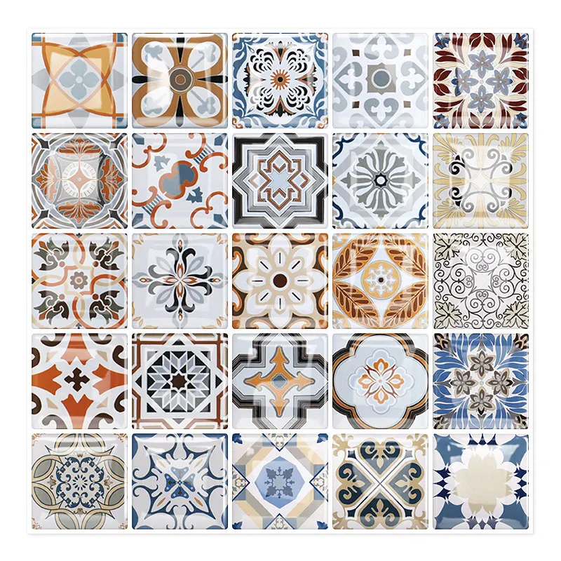 Популярные марокканские самоклеящиеся наклейки на стену водонепроницаемые