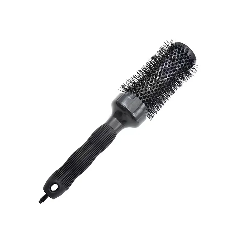 New Type Nano Ceramic Detangling Comb Nylon Curling Round Hair Brush  Salon Hairdressing Styling Tool