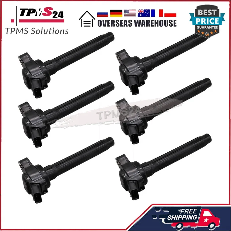 

Катушка зажигания 90919-A2013 для LEXUS ES350 RX350 RX450H TOYOTA AVALON CAMRY HIGHLANDER SIENNA л, 6 шт.