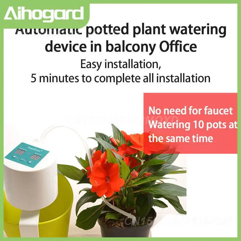 Automatic Watering System Drip Irrigation Device Potted Plant Garden Greenhouse Flower Watering Sprinkler Automatic Irrigation