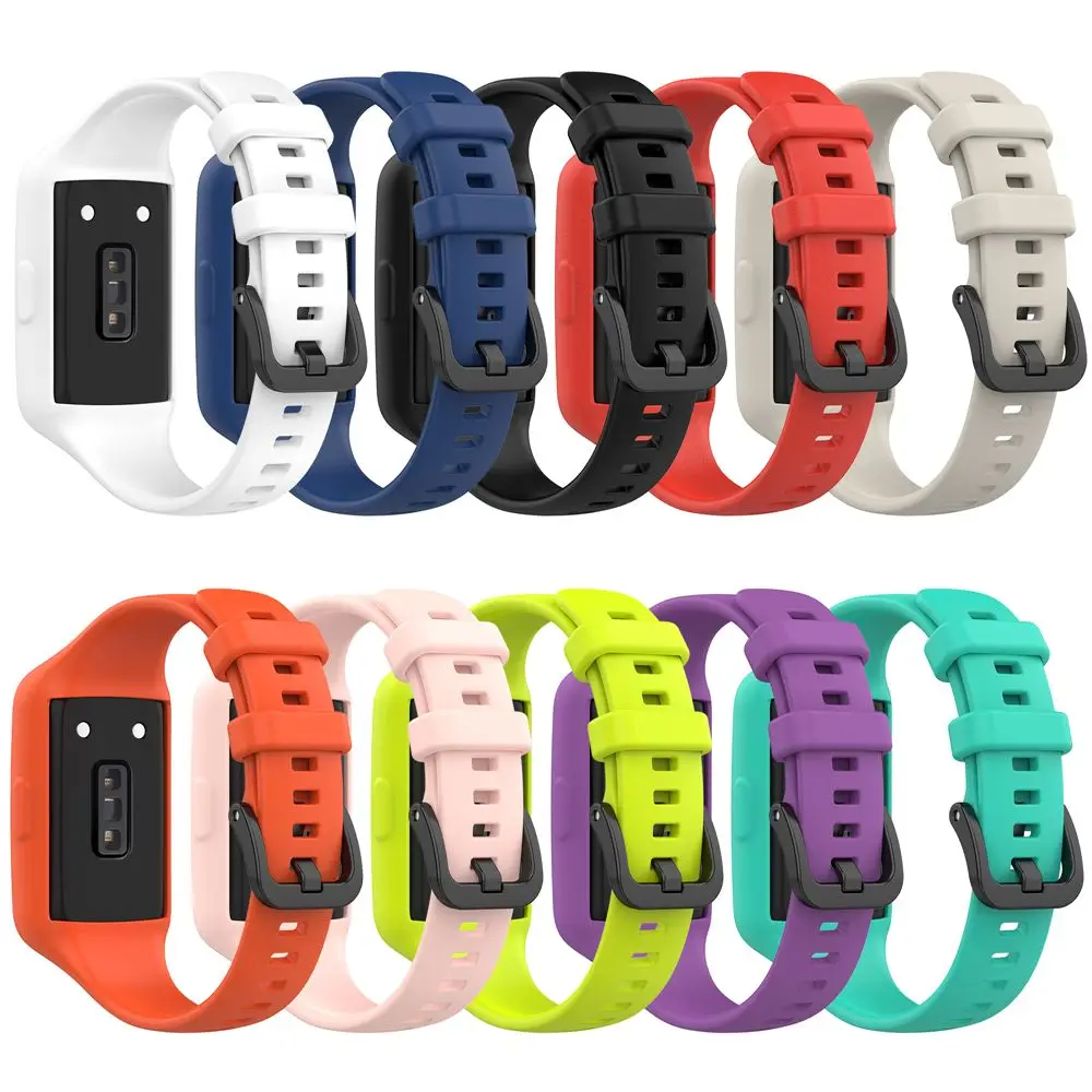 

Мягкий силиконовый защитный чехол для смарт-часов Huawei Band 6 Honor Band 6