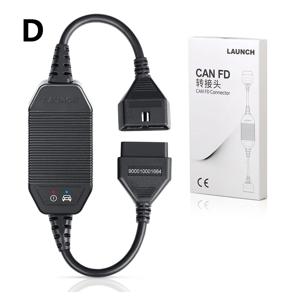 Соединитель LAUNCH CAN FD для X431 V +/ X-431 PAD III/ PRO3/ Pad моделей GM Can протоколы OBD2