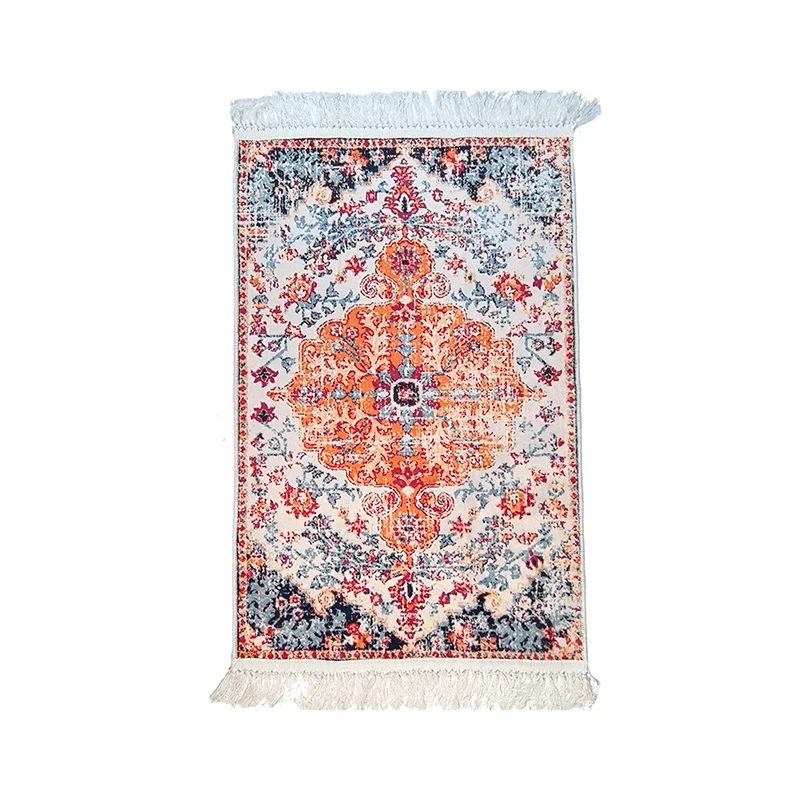 Прямоугольный 70x110 см молитвенный коврик складной для молитв в машине исламский