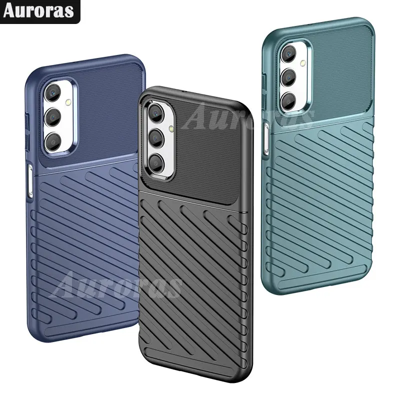 

Auroras For Samsung Galaxy A24 A34 5G Case Stripe Design Soft Silicone Shell For Samsung Galaxy A54 5G Back Cover
