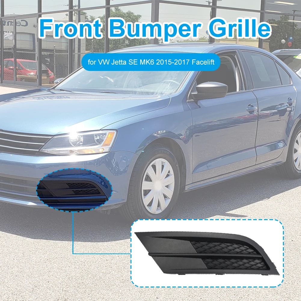 

Противотуманная фоторешетка для VW Jetta SE MK6 2015-2017 Для VW Sagitar 2015-2017 5C6853666G, противотуманная фоторешетка переднего бампера 5C6853665H