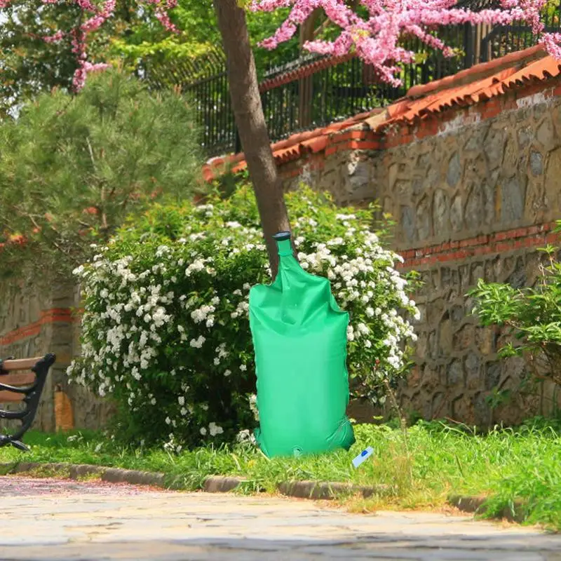 

Plant Self Watering Bag PVC Plant Life Support Drip Bags Reusable And Practical Foldable Garden Drip Irrigation Bags For Trees