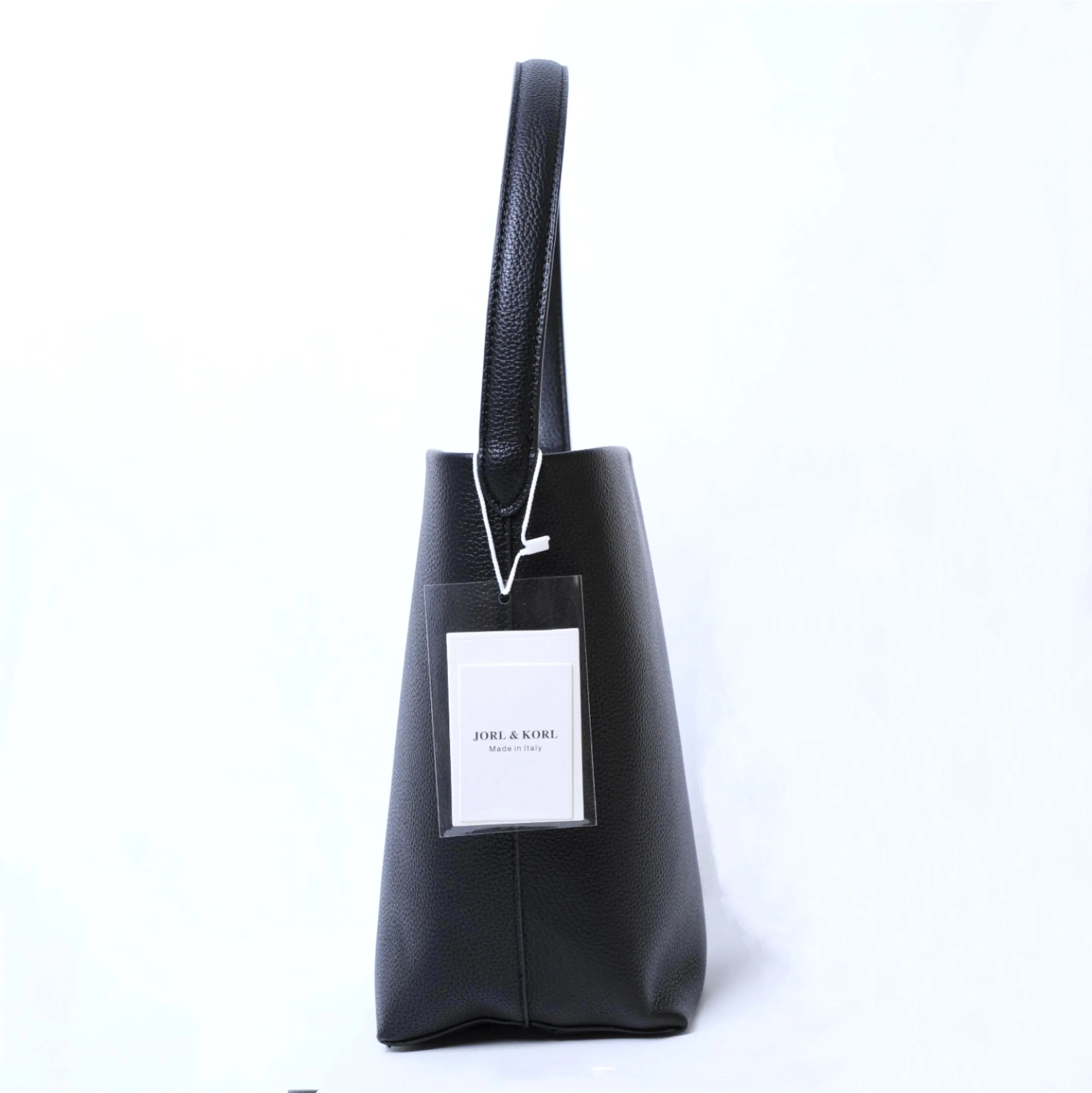 JORL&KORL Luxury High Quality Leather Bucket Bag  Large Capacity Commuter Tote Bag Women's Shoulder Underarm Bag