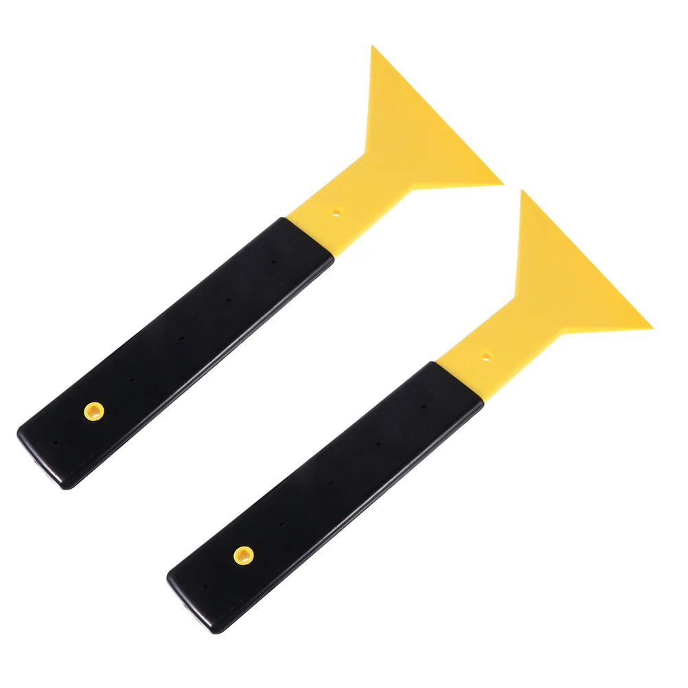

2Pcs Car Film Tool Portable Edge-closing Tool Wrapping Scraper Triangle Scraper