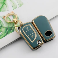 2 3 buttons car key cover case for toyota rav4 auris corolla avensis verso yaris aygo scion tc im 2015 2023 camry accessories