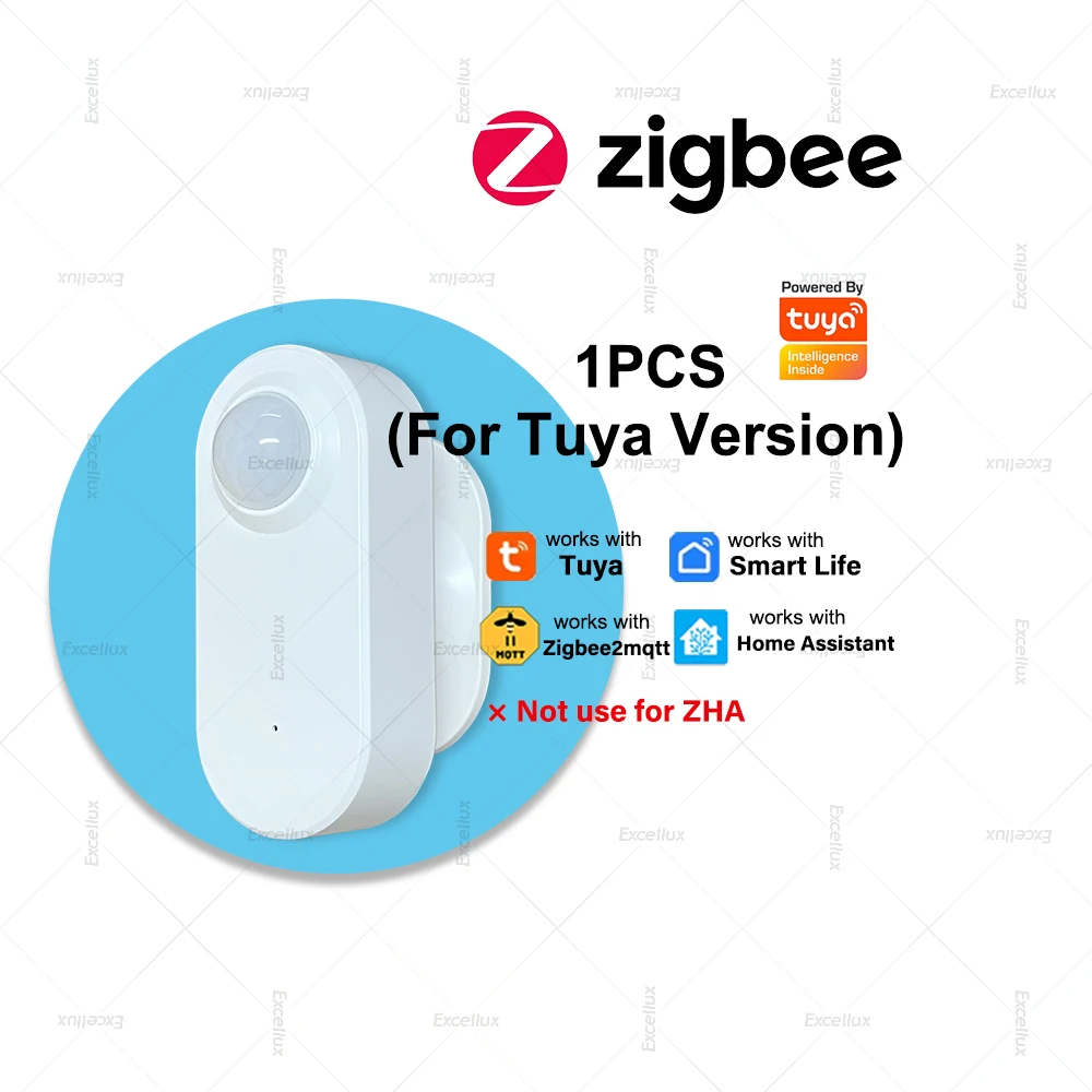 

Датчик присутствия человека 3 в 1 Zigbee с радарным детектором 24G MmWave, инфракрасный PIR-датчик движения для Tuya Smart Life Hub Zigbee2MQTT