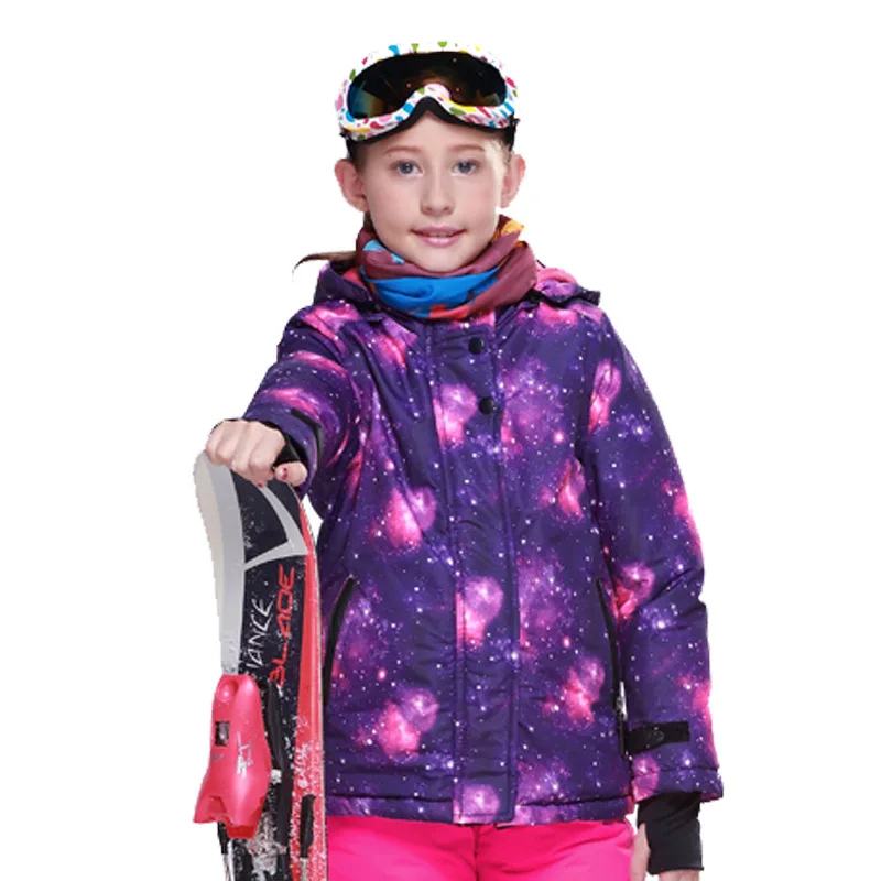 Padiee Детская лыжная куртка Зимняя более толстая теплая термокуртка для мальчиков