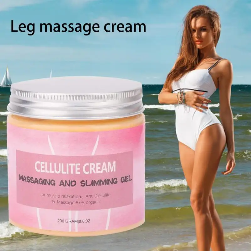 

Leg Cellulite Cream 200g Natural Body Cream For Women Weight Loss Massage Slimming Cream For Shaping Waist Stomach And Buttocks